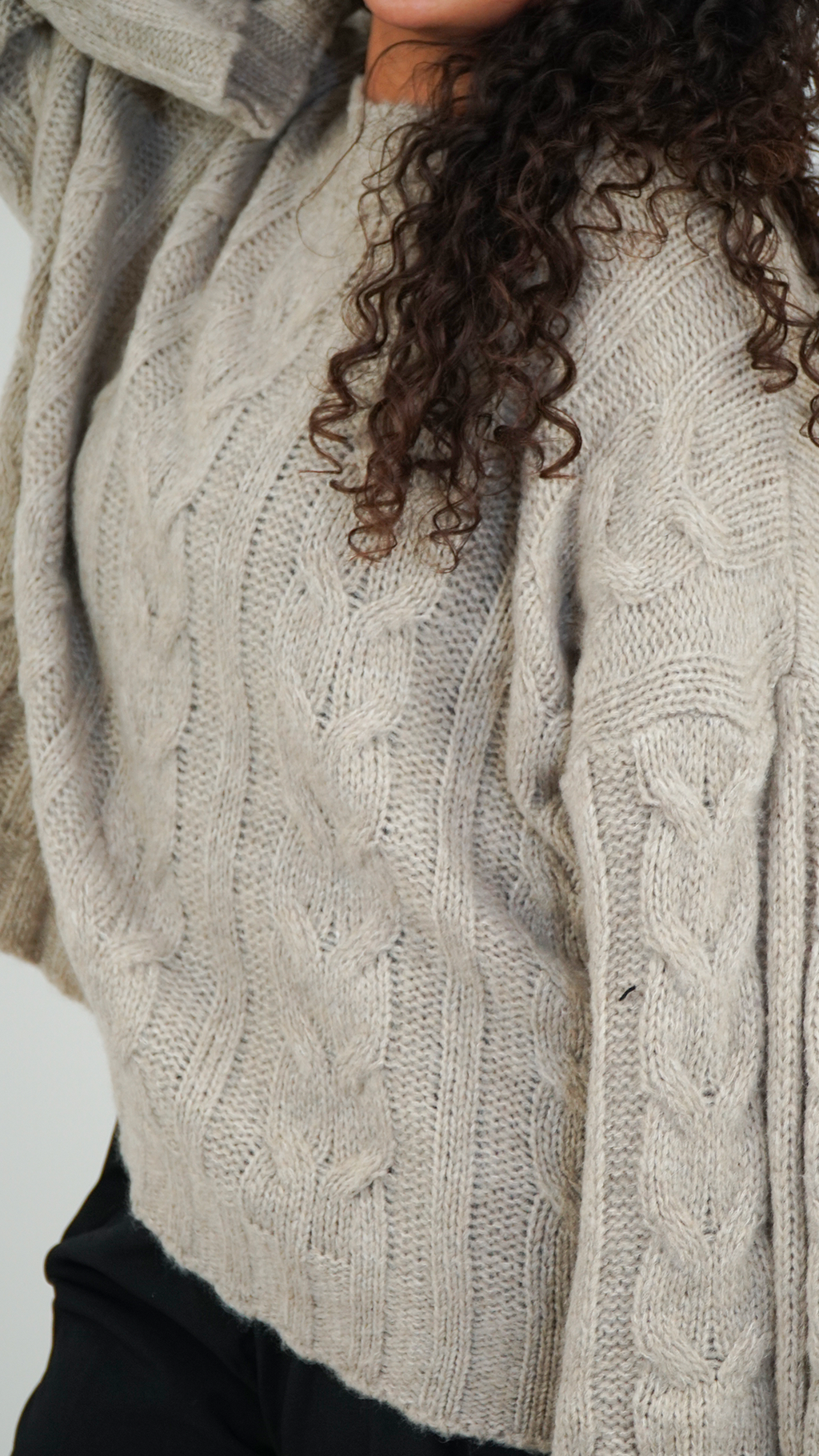 PULL EMMA TORSADÉ BEIGE