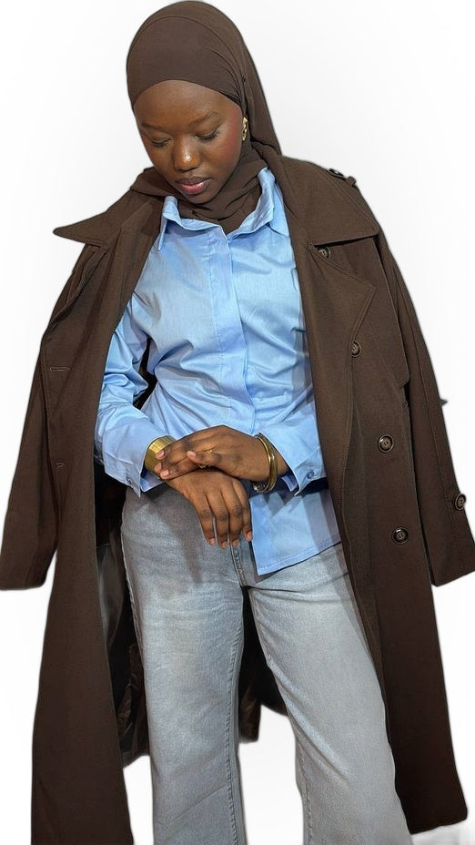Trench classique Marron