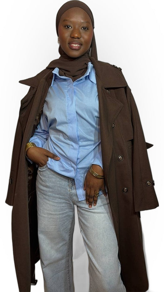 Trench classique Marron