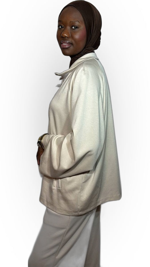 Jogging Sport Chic – Crème