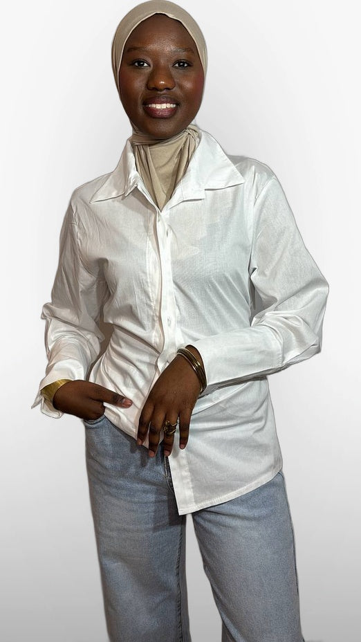 La Chemise Coton Signature – Blanc