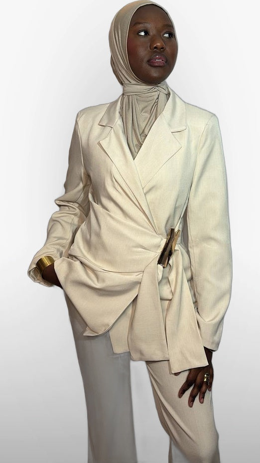 L'Ensemble Blazer Croisé – Ivoire (Copie)