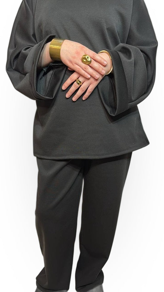 L'Ensemble Sport Chic (Version Sweat) – Noir