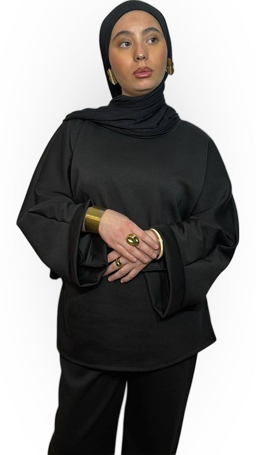 L'Ensemble Sport Chic (Version Sweat) – Noir